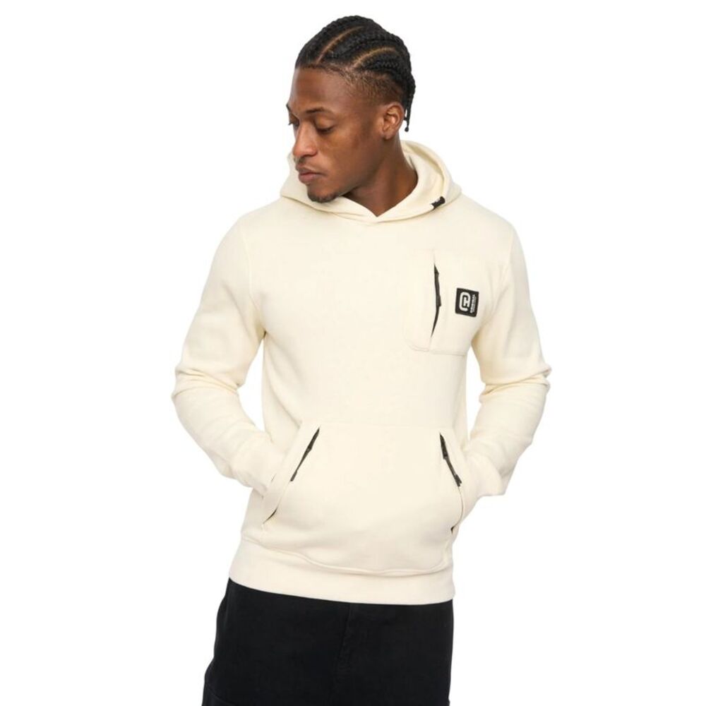 Crosshatch Mens Portville Hoodie / Neutral